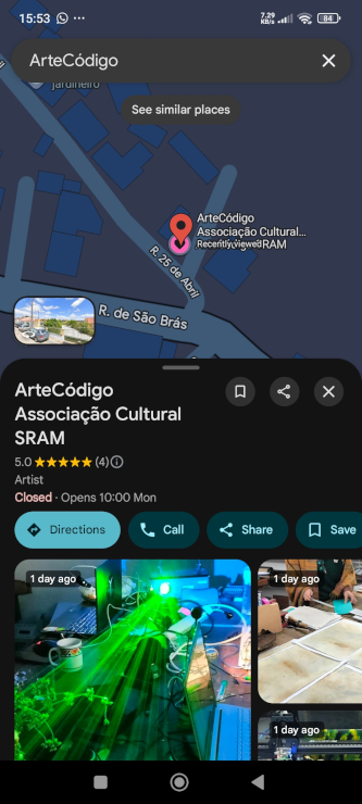 ArteCódigo SRAM studios view 2024
